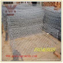 Gabion Cesta / Gabion Galvanizado Cesta / Malla Hexagonal / Gabion